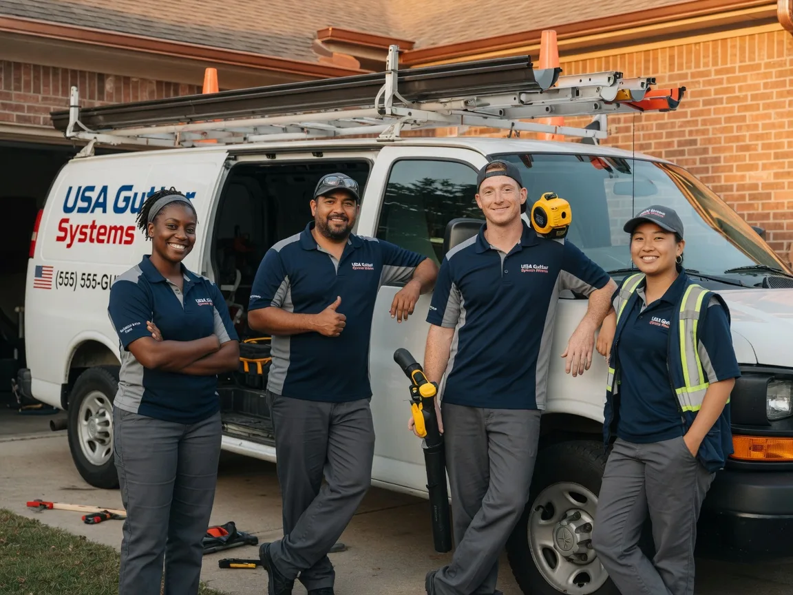 Gutter Installation company in Emden, IL