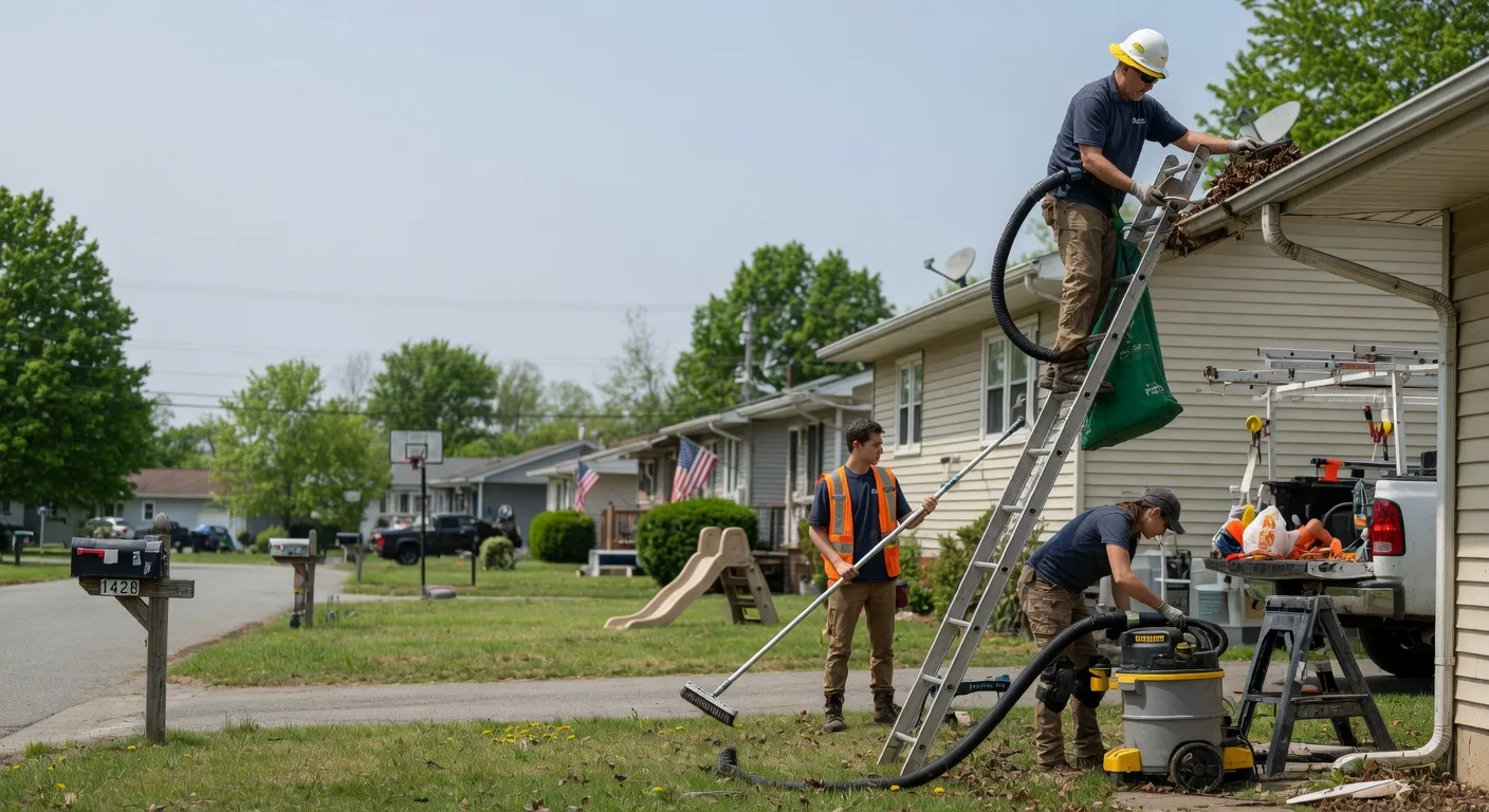 Gutter Installation in Emden, IL near me